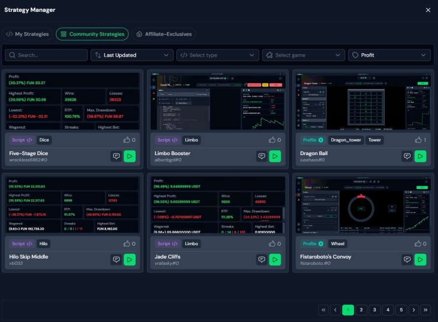 Antebot Roobet Strategy Manager