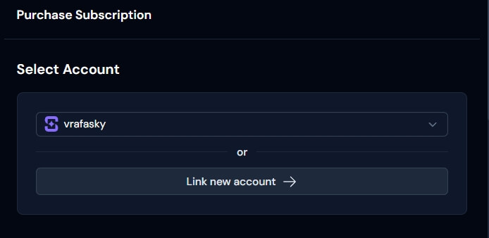 Antebot Purchase Page - Shuffle Bot Subscriptions