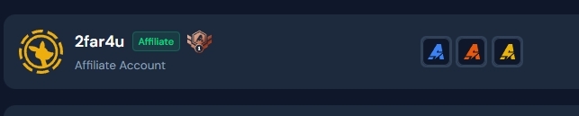 Dashboard showing active Roobet subscription