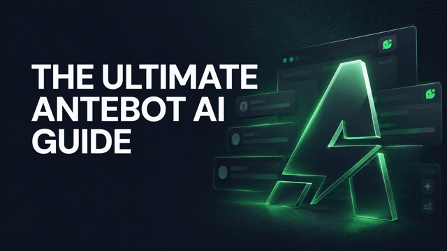 Antebot AI: Build Complex Strategies Without Writing Code