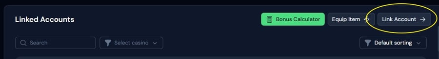 Goated Bot Account Linking - Step 1